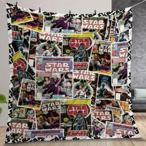 Star Wars Inspired Quilt Gift For Christmas Birthday Thanksgiving