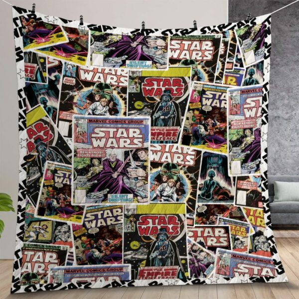 Star Wars Inspired Quilt Gift For Christmas Birthday Thanksgiving