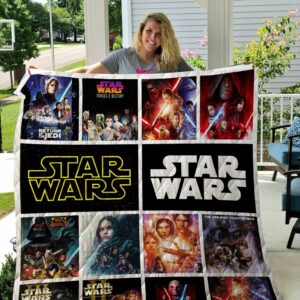 Star Wars Poster Quilt Gift For Family On Christmas Black Friday Cyber Monday