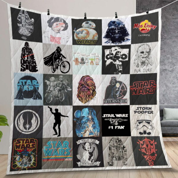 Star Wars Quilt Gift For Christmas Birthday Halloween
