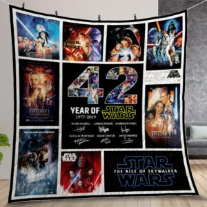Star Wars Quilt Gift For Christmas Birthday Thanksgiving Version 2