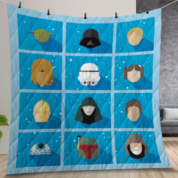 Star Wars Quilt Gift For Christmas Birthday Thanksgiving Version 4