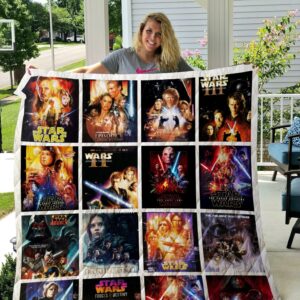 Star Wars Quilt Gift For Christmas Black Friday Thanksgiving