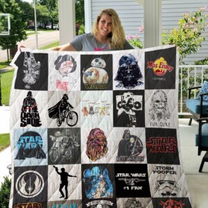 Star Wars Quilt Gift For Family On Christmas Black Friday Cyber Monday