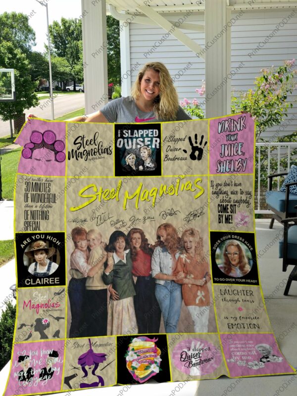 Steel Magnolias For Fan Quilt Gift For Christmas Black Friday Thanksgiving