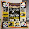 Steelers Quilt Gift For Christmas Birthday Thanksgiving