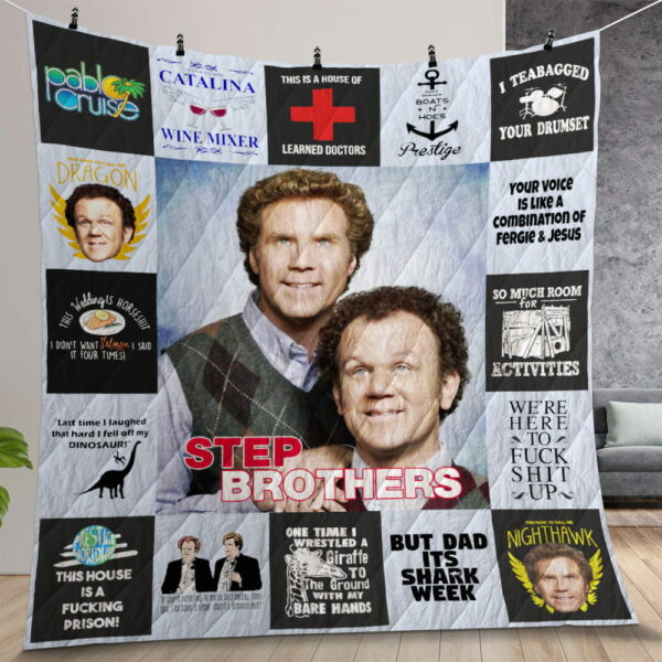 Step Brothers Quilt Gift For Christmas Birthday Halloween