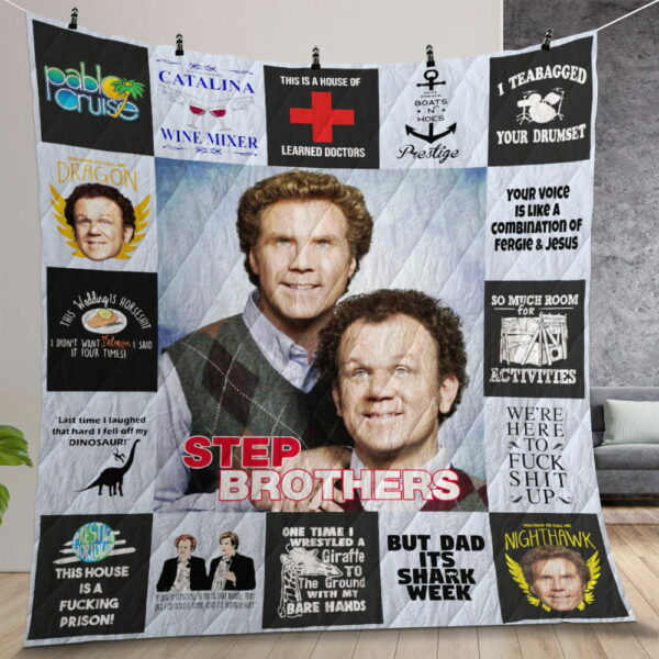 Step Brothers Quilt Gift For Christmas Birthday Thanksgiving