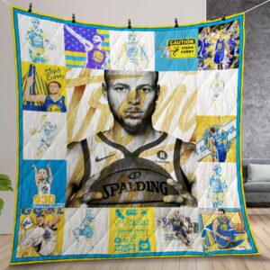 Stephen Curry Quilt Gift For Christmas Birthday Thanksgiving