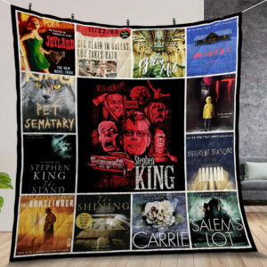 Stephen King Quilt Gift For Christmas Black Friday Thanksgiving