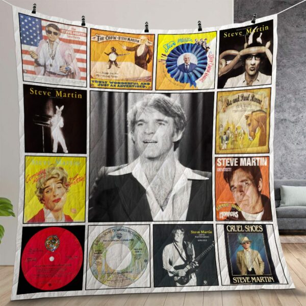 Steve Martin Album Covers Quilt Gift For Christmas Birthday Thanksgiving