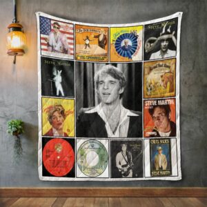 Steve Martin Album Covers Quilt Gift For Family On Christmas Black Friday Cyber Monday