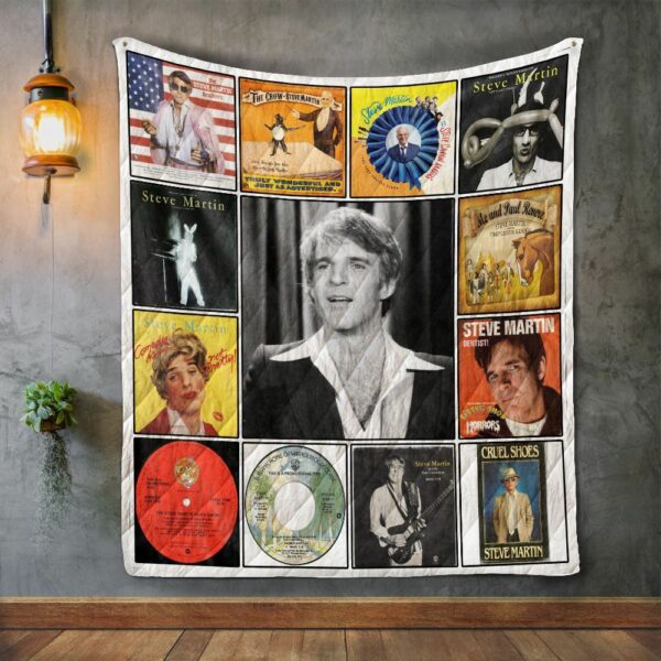 Steve Martin Album Covers Quilt Gift For Family On Christmas Black Friday Cyber Monday
