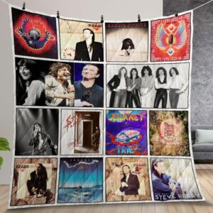 Steve Perry Quilt Gift For Christmas Birthday Thanksgiving
