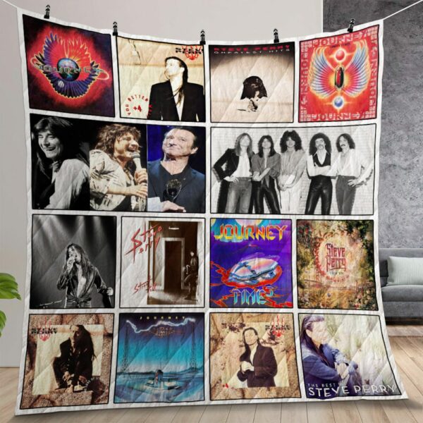 Steve Perry Quilt Gift For Christmas Birthday Thanksgiving