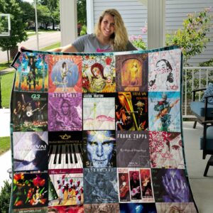 Steve Vai Albums Cover Poster Quilt Gift For Christmas Black Friday Thanksgiving