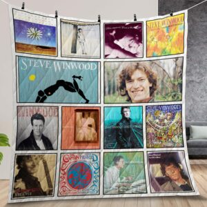 Steve Winwood Album Covers Quilt Gift For Christmas Birthday Halloween