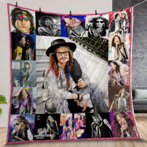 Steven Tyler Quilt Gift For Fans Christmas Black Friday