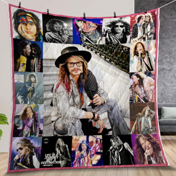 Steven Tyler Quilt Gift For Fans Christmas Black Friday