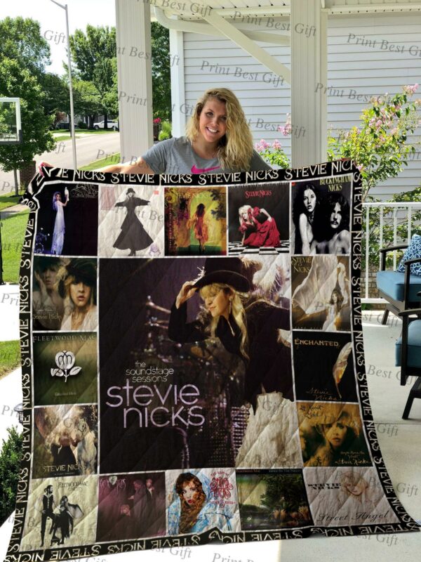 Stevie Nicks Albums Cover Poster Quilt Gift For Christmas Black Friday Thanksgiving