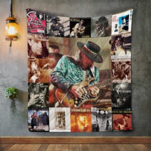 Stevie Ray Vaughan Quilt Gift Ideas For Fans on Christmas