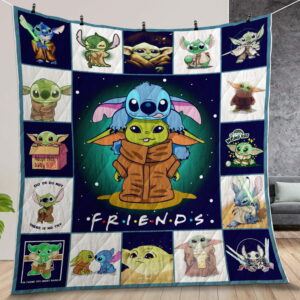 Stitch And Yoda Quilt Gift Ideas For Fans