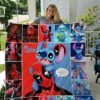 Stitch Deadpool All Season Plus Size Quilt For Birthday Christmas