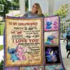 Stitch Girlfriend Quilt Gift Ideas For Fans on Christmas