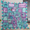 Stitch Quilt Gift For Christmas Birthday Halloween