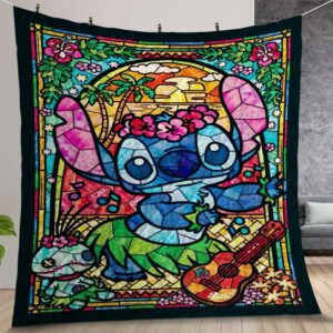 Stitch Quilt Gift For Christmas Birthday Thanksgiving