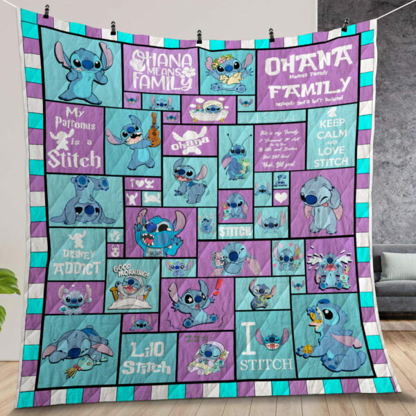 Stitch Quilt Gift For Christmas Black Friday Thanksgiving