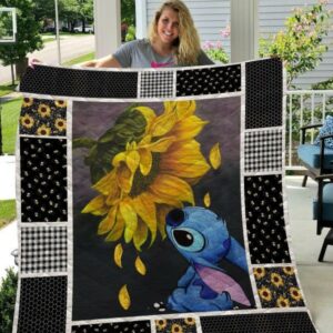 Stitch With Sunflowers Quilt Gift Ideas For Fans on Christmas