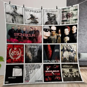 Stone Sour Quilt Gift For Christmas Birthday Thanksgiving Version 1