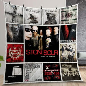 Stone Sour Quilt Gift For Christmas Birthday Thanksgiving Version 2
