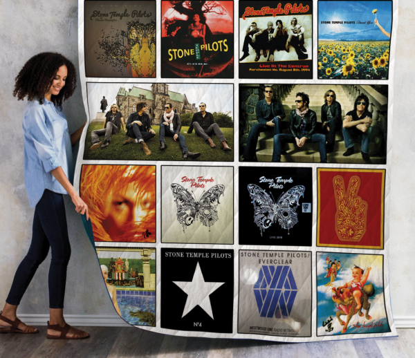 Stone Temple Pilots Albums Quilt Gift For Fans Christmas Black Friday Black Friday