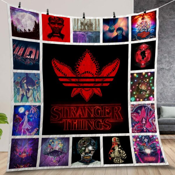 Stranger Things Quilt Gift For Christmas Birthday Halloween