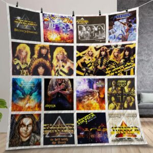 Stryper Albums Quilt Gift For Christmas Birthday Halloween