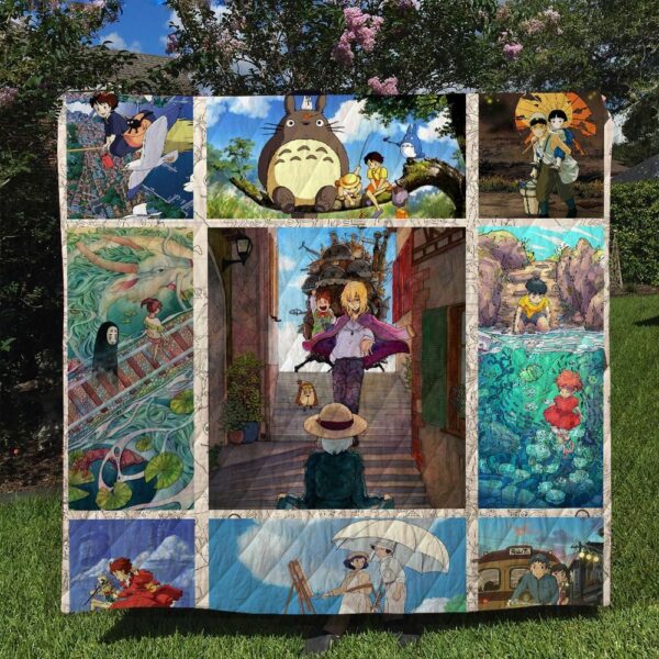 Studio Ghibli Movies Favorite Quilt Gift Ideas For Fans on Christmas