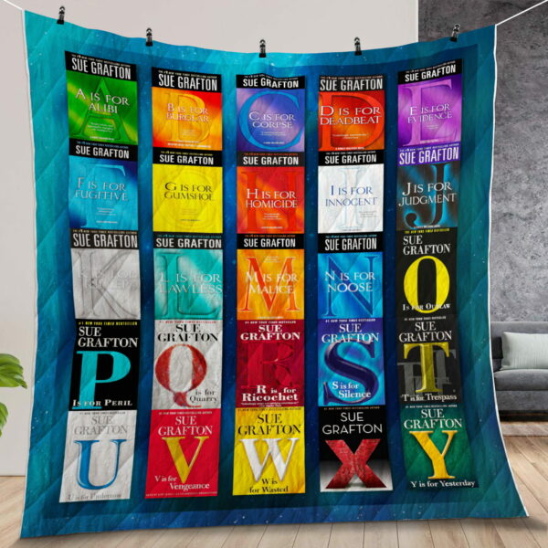 Sue Grafton Alphabet Series Quilt Gift Ideas For Fans