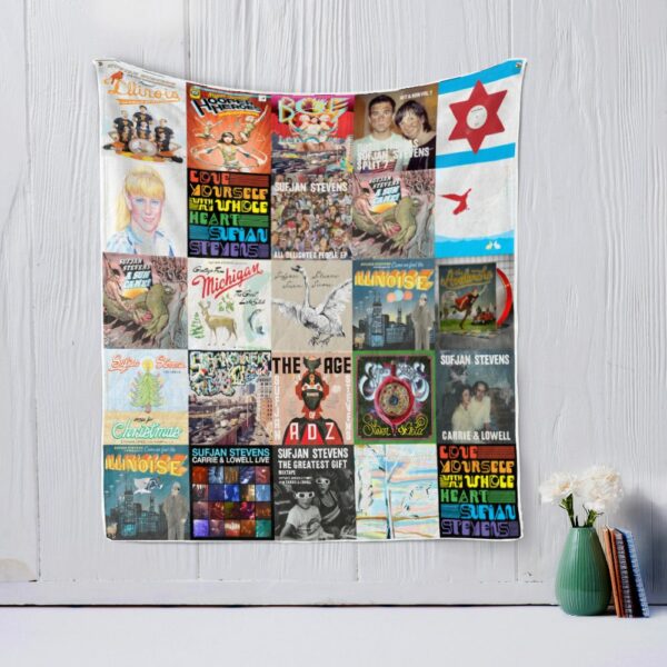 Sufjan Stevens Quilt Gift For Christmas Black Friday Thanksgiving