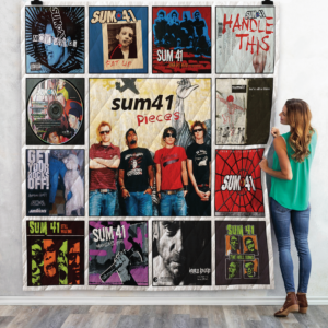 Sum 41 Albums Quilt Gift For Christmas Black Friday Thanksgiving