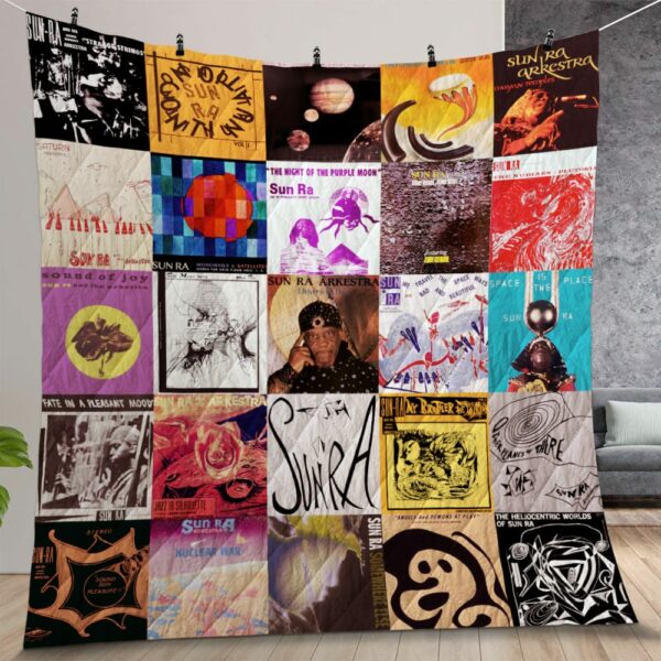 Sun Ra Quilt Gift For Christmas Birthday Halloween