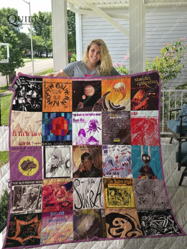 Sun Ra Quilt Gift For Christmas Black Friday Thanksgiving