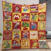 Super Mario Quilt Gift For Christmas Birthday Thanksgiving