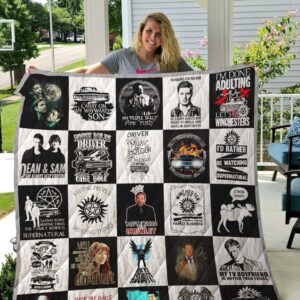 Supernatural Quilt Gift Ideas For Fans on Christmas
