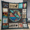 Surfing Theme Keep It Simple And Surf More Quilt Gift For Christmas Birthday Thanksgiving
