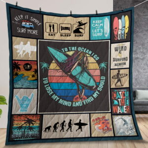Surfing Theme Keep It Simple And Surf More Quilt Gift Ideas For Fans