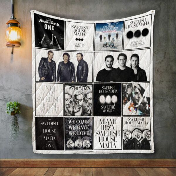 Swedish House Mafia Album Covers Quilt Gift Ideas For Fans on Christmas