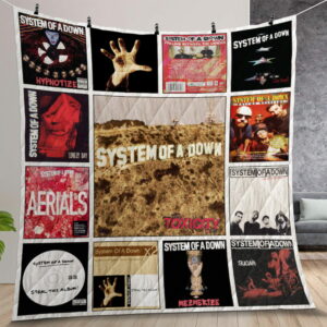 System Of A Downs Quilt Gift For Christmas Birthday Halloween