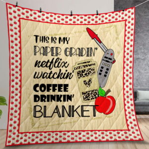 TEACHER Quilt Gift For Christmas Birthday Thanksgiving 02